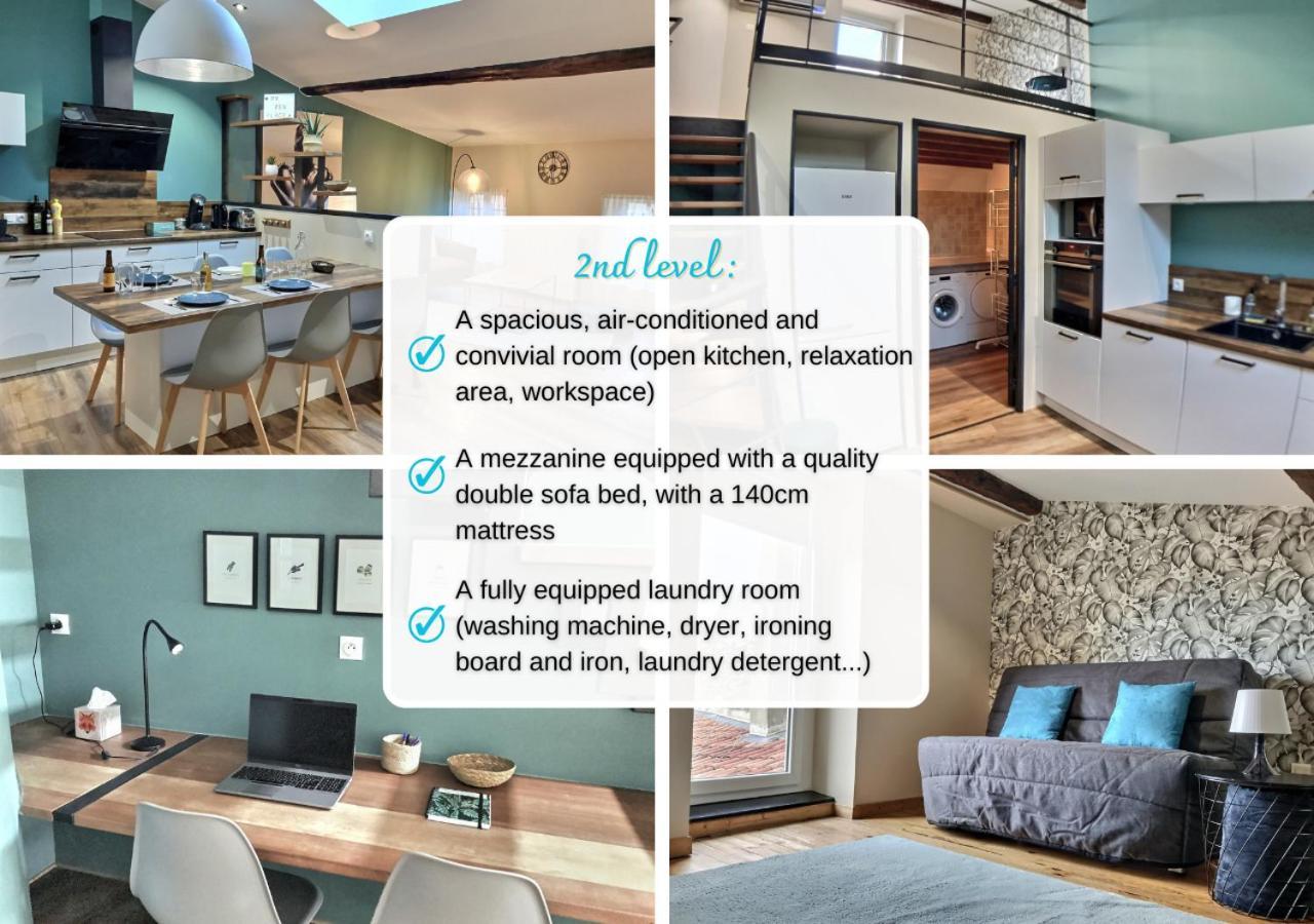 Myzenplace - Duplex 100M2 Cosy, Atypique, Situation Ideale, Parking Montélimar Exteriér fotografie